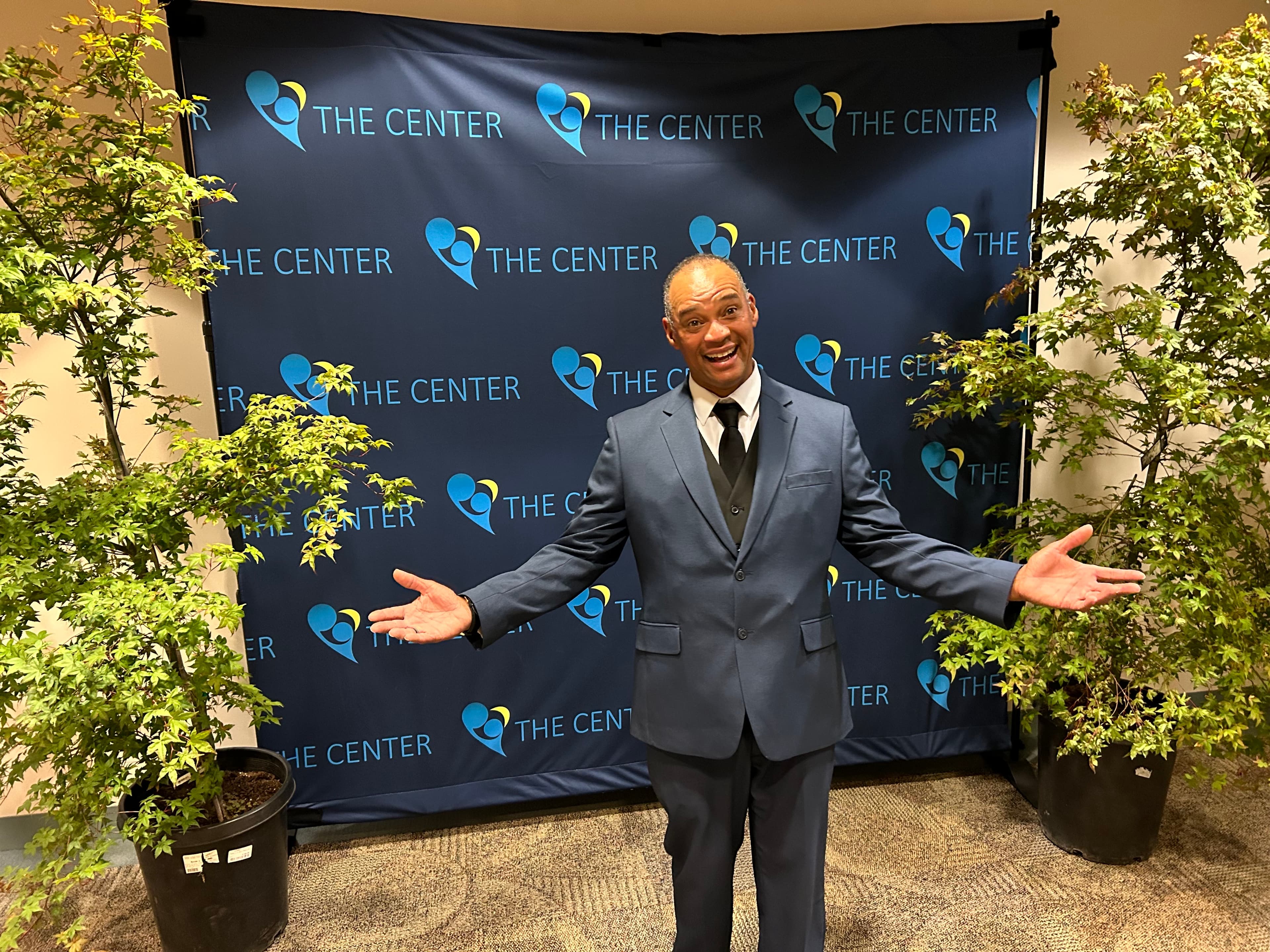 Mark G at a live event